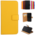 Miniatyrbillede 2 af 11: Samsung Galaxy A12/A52/A52s pung pung etui beskyttelse læder PU - Gul A12 4G