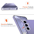 Miniatyrbillede 6 af 11: Army V3 Samsung Galaxy S24/S24FE/S24Ultra skal etui - TRANSPARENT SAMSUNG S24 FE