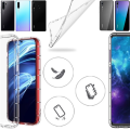 Miniatyrbillede 1 af 7: Vælg Huawei P20/P30/P40/PSmart Pro/Lite skal etui cushion - Transparent Huawei P40