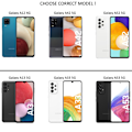 Miniatyrbillede 2 af 6: Samsung A53/A33/A13/A52/A42/A12/A41/A21S/A20E cover med kortholder - Transparent A52 5G Samsung Galaxy