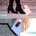 Miniatyrbillede 5 af 7: Silikone TPU cover Samsung S25/S25 5G etui mobilcover skærmbeskyttelse - Turquoise Samsung Galaxy S25