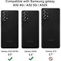 Pikkukuva 3 / 8: Silikon TPU skal Samsung A52/A52s fodral mobilskal skärmskydd - White Samsung Galaxy A52/A52s