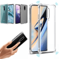 Miniatyrbild 1 av 9: Army V3 välj OnePlus 8Pro/8/7TPro/7Pro/7/6T skal fodral skydd - Transparent OnePlus 8 Pro
