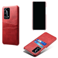 Miniatyrbillede 4 af 7: Huawei P40 Pro skal etui beskyttelse læder kort kredit visa - Sort P40 Pro