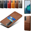 Miniatyrbild 5 av 6: Samsung S21 Enterprise Edition skal fodral skydd kort visa - Röd S21 Enterprise Edition