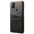 Miniatyrbild 5 av 6: Korthållare Oneplus Nord N10 skal mobilskal hål laddare hörlurar - Svart OnePlus Nord N10 5G