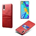Pikkukuva 4 / 7: Huawei P30 -kotelo korttipaikalla Punainen Huawei P30