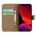 Miniatyrbillede 5 af 6: iPhone 14 pung etui pung etui cover beskyttelse kort sort - Sort Iphone 14