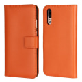 Miniatyrbild 7 av 9: Huawei P20/P20Pro/P20lite plånbok skal fodral kort fack orange - Orange P20 lite