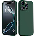 Pikkukuva 8 / 11: iPhone 16 Pro -puhelinta varten TPU/silikoni suojakotelo tummanvihreä DARK GREEN IPHONE 16 PRO