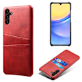 Pikkukuva 3 / 11: Samsung Galaxy A15 -kotelo korttipaikoilla Punainen Samsung A15