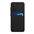 Pikkukuva 4 / 8: Musta korttikotelo kotelo Samsung A21S/A20E/A50/A10 - Black A21S Samsung Galaxy
