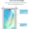 Pikkukuva 4 / 11: 2-pakkia Samsung Galaxy A16 Tempered Glass -näytönsuojia Premium läpinäkyvä
