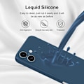 Miniatyrbillede 6 af 6: iPhone 16 Pro/ProMax/Plus skal mobilcover silikone / TPU - BLÅ IPHONE 16