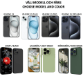 Miniatyrbillede 3 af 11: iPhone 15 Pro/ProMax/Plus skal mobilskal fodral TPU - VÆLG: Mørkegrøn IPHONE 15 PRO