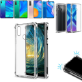 Miniatyrbillede 1 af 7: Huawei P Smart 2019/2020/2021/Z skal mobilcover etui Army - Transparent Huawei P Smart Z