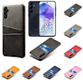 Pikkukuva 1 / 11: Korttitulari Samsung Galaxy A55 -kotelo, mobiilikuori, laturi, kuulokkeet Vaaleanruskea / beige Samsung A55
