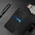 Miniatyrbillede 9 af 11: Sort kortholder til Samsung S22/S21/S20 FE/Ultra/Plus - Black S21 Plus Samsung Galaxy