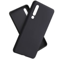 Miniatyrbild 8 av 11: Silikon TPU skal Huawei P30/P20/P40 Pro/lite/E fodral svart - Svart P20 Pro Huawei