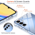 Miniatyrbillede 7 af 11: Army V3 Samsung Galaxy A15/A16/A55 skal etui - TRANSPARENT SAMSUNG A55