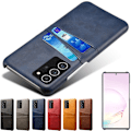 Pikkukuva 2 / 6: Samsung Galaxy Note20 Ultra -kotelo korttipaikalla - Vaaleanruskea / beige Note20 Ultra