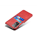 Miniatyrbillede 3 af 4: Kortholder Samsung A52/A52s skal mobilcover hul til oplader - Rød Samsung Galaxy A52/A52s 5G 4G