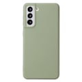 Pikkukuva 3 / 6: Silikonikuori Samsung S21 FE -kotelo suojakotelo näytönsuoja - Valitse: GREEN  