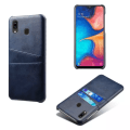 Pikkukuva 3 / 7: Samsung Galaxy A20e -kotelo suojakotelo nahka korttinäyttö amex - Vaaleanruskea / beige A20e