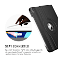 Miniatyrbillede 6 af 6: Beskyttelse 360° iPad Pro 12.9 2018 gen3 etui stativ udsalg - Brun Ipad Pro 12.9 gen 3 2018