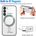 Miniatyrbillede 11 af 11: Samsung S25/S24/S23/S22 cover mobilcover MagSafe - Transparent/Black Samsung Galaxy S24