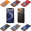 Miniatyrbillede 1 af 11: Kortholder til iPhone 13 - Mobilcover med plads til oplader og høretelefoner Sort iPhone 13
