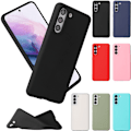 Pikkukuva 1 / 11: Silikon TPU skal Samsung S22+ Plus kotelo suojakuoret - Red Galaxy S22 Plus 5G