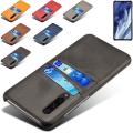 Pikkukuva 1 / 6: Samsung Galaxy A70 -kotelo korttipaikalla Ruskea A70