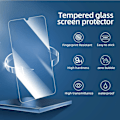 Pikkukuva 6 / 11: Samsung Galaxy A16 Tempered Glass -näytönsuoja Premium 1-pakkaus läpinäkyvä