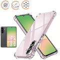 Miniatyrbild 1 av 6: Samsung Galaxy A56 skal fodral Army V3 - Transparent Samsung A56
