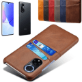 Pikkukuva 5 / 6: Huawei Nova 9 -kuori kotelo suoja nahka korttikotelo - Musta Huawei Nova 9