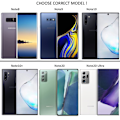 Miniatyrbild 2 av 10: Samsung Galaxy Note 20/10/9/8 Plus/Ultra skal fodral cushion - Transparent Note 20 mobilskal