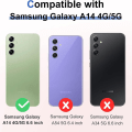 Pikkukuva 2 / 10: Samsung Galaxy A14 kuori matkapuhelinkuori silikoni /  TPU - VALITSE: DARK BLUE  