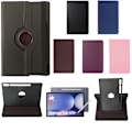 Miniatyrbillede 1 af 6: 360 etui Samsung Galaxy Tab S10+ skærmbeskytter cover brun - Brun Brun