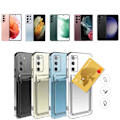 Pikkukuva 1 / 6: Samsung Galaxy S24/S23/S22/S21 korttitulari mobiilikuori - Transparent Samsung S24 Ultra