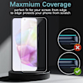 Miniatyrbild 10 av 11: 3-Pack Samsung Galaxy A35 Skärmskydd Härdat Glas Premium transparent