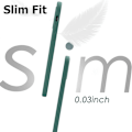 Miniatyrbild 2 av 7: iPhone 11 - Gummibelagt Stöttåligt Silikon Skal Grön Green