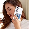 Miniatyrbild 6 av 6: Samsung S22 - Skal med Kortfack Stöttåligt Transparent