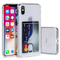 Miniatyrbild 1 av 6: Transparent Stöttåligt Silikon Skal Kortfack Nordic® iPhone 7/8/SE/XS/XR Transparent iPhone 7/8/SE