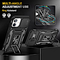 Miniatyrbild 4 av 6: iPhone 16 - Skal CamShield / Kameraskydd Kickstand Svart Black