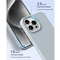 Miniatyrbild 2 av 5: iPhone 11 - Gummibelagt Stöttåligt Silikon Skal Ljusgrå LightGrey