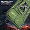 Miniatyrbild 3 av 5: iPhone 14 Pro Max - Skal CamShield / Kameraskydd Ringhållare Grön iPhone 14 Pro Max