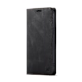 Miniatyrbild 6 av 7: iPhone 14 Pro Max Läder Flip Fodral RFID Skyddat Svart Black Apple iPhone 14 Pro Max