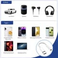 Miniatyrbillede 5 af 5: USB Type C til 3,5 mm hovedtelefonstik-adapter (2-pak), USB C til Aux lyd-dongle-kabel til iPhone 17 Pro Max/17 Pro, 16/15 Pro Max, 16/15 Pro, iPad