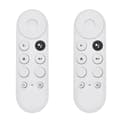2 stk. erstatningsfjernbetjening til 2020 Google TV 4K Bluetooth stemmestyring G9N9N